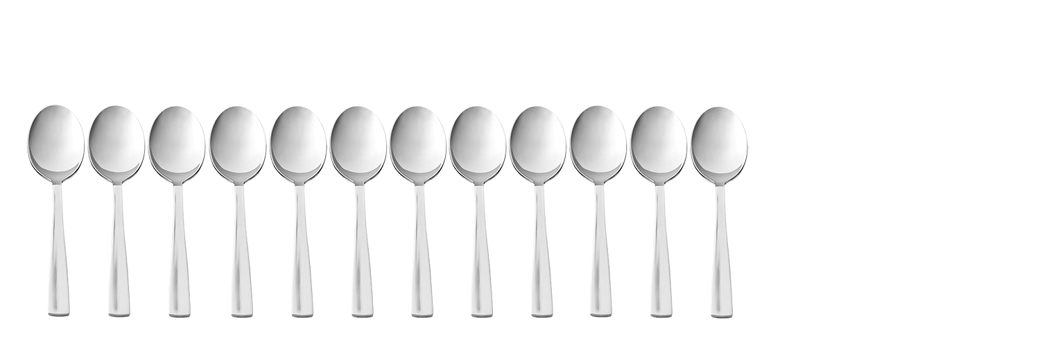 Erwachsenenbesteck Kaffeelöffel 12er Set