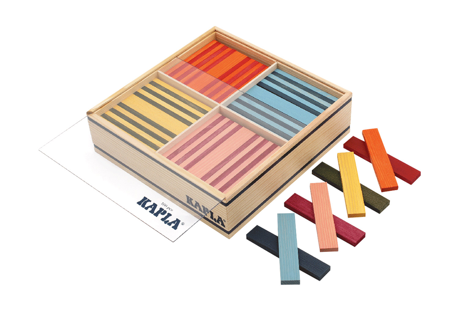 KAPLA® 100er Kasten Octocolor 