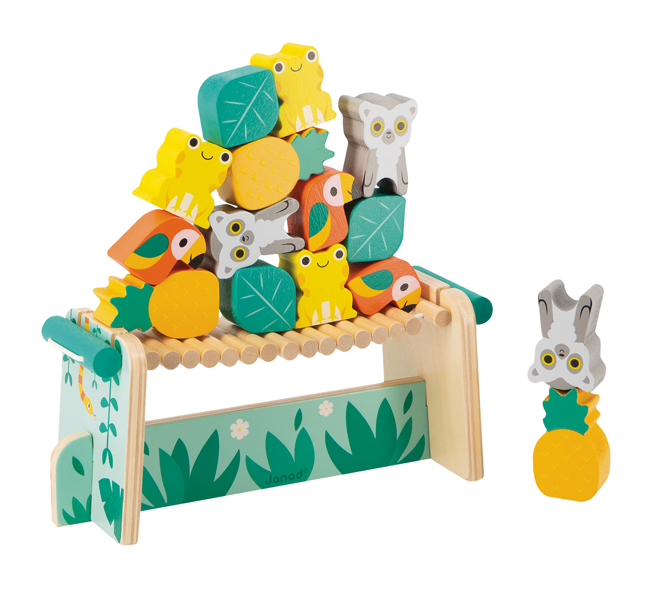 Balance Spiel Tropical