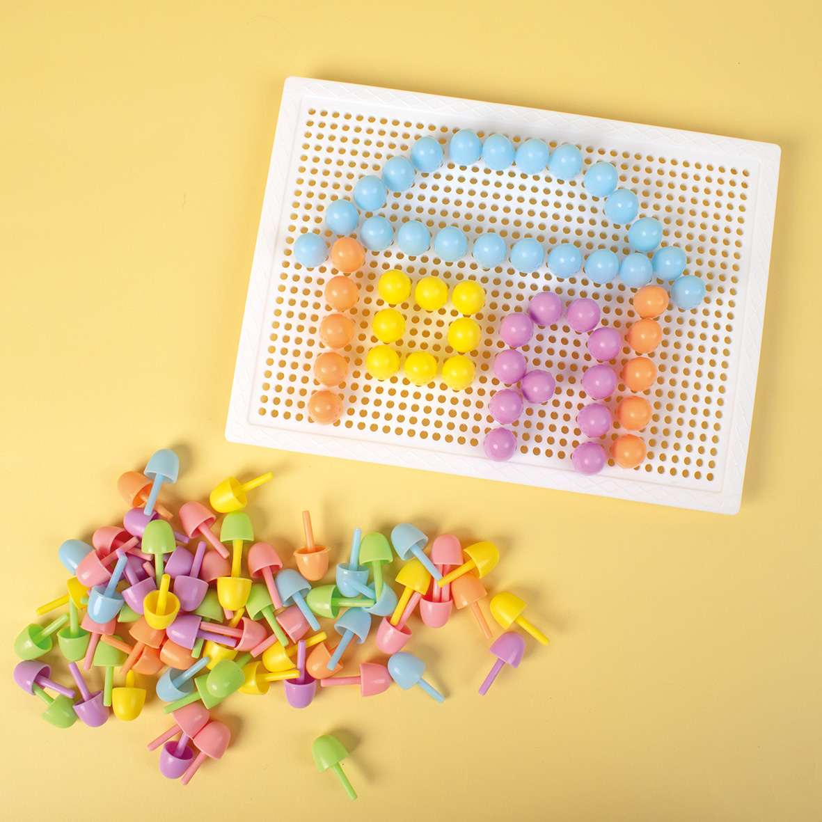 Mosaik Stecker Pastell