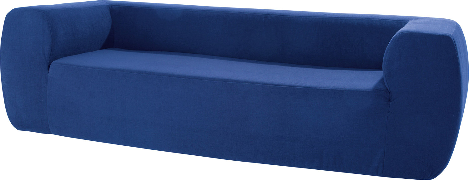 Sofa Rollo Kiga blau uni