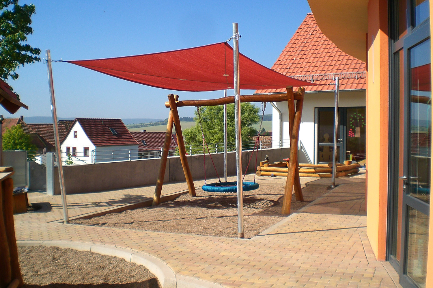 Sonnenschutz 5 x 4 m terracotta