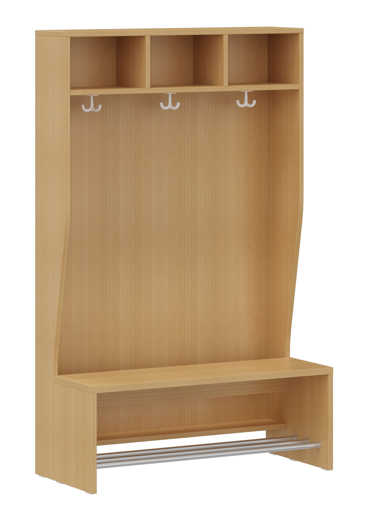 hej Garderobe C mit 30,8 cm Fachbreite Größe 4