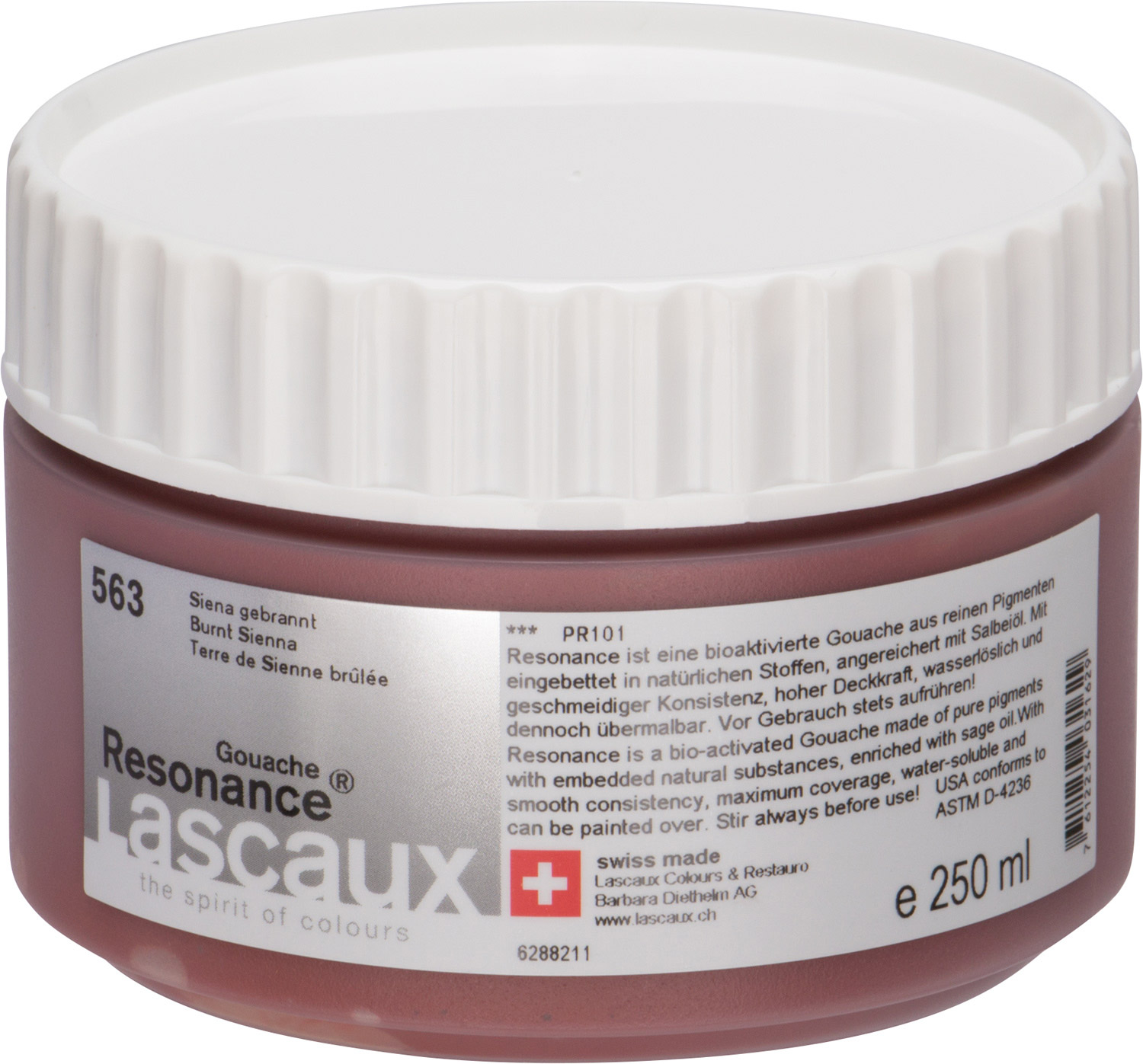 Lascaux Resonance® Gouache sienna gebrannt