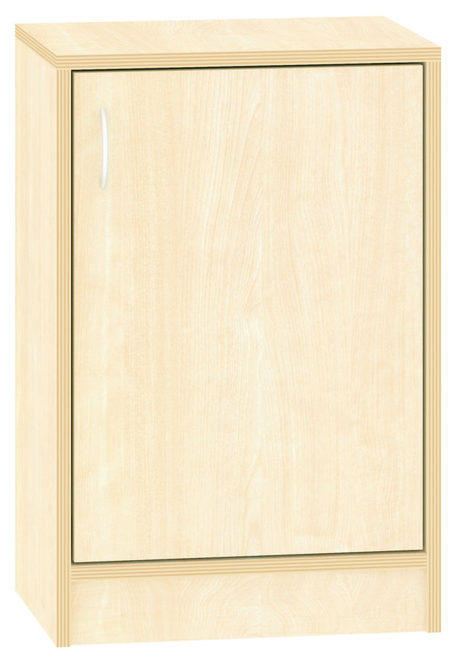 Halbschrank mit Türe, Breite 51 cm Türanschlag rechts