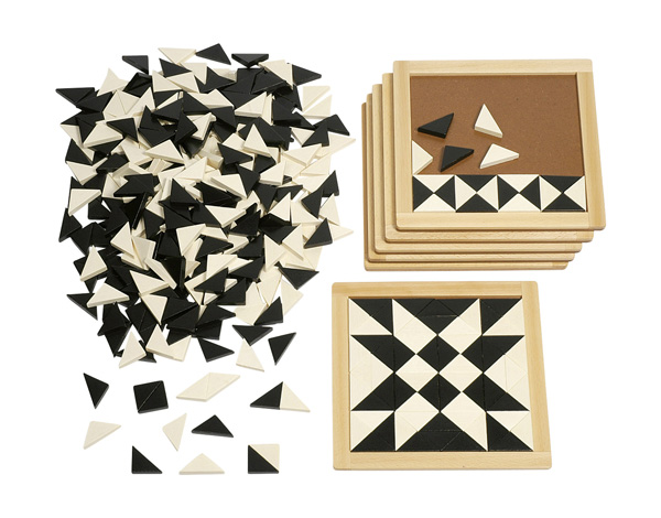 Magisches Mosaik Magisches Mosaik schwarz-weiß