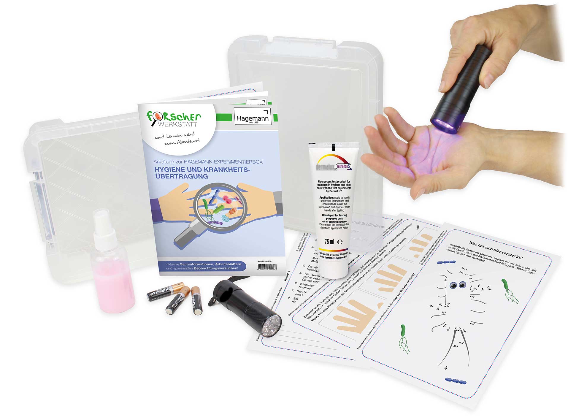 Experimentierbox Hygiene