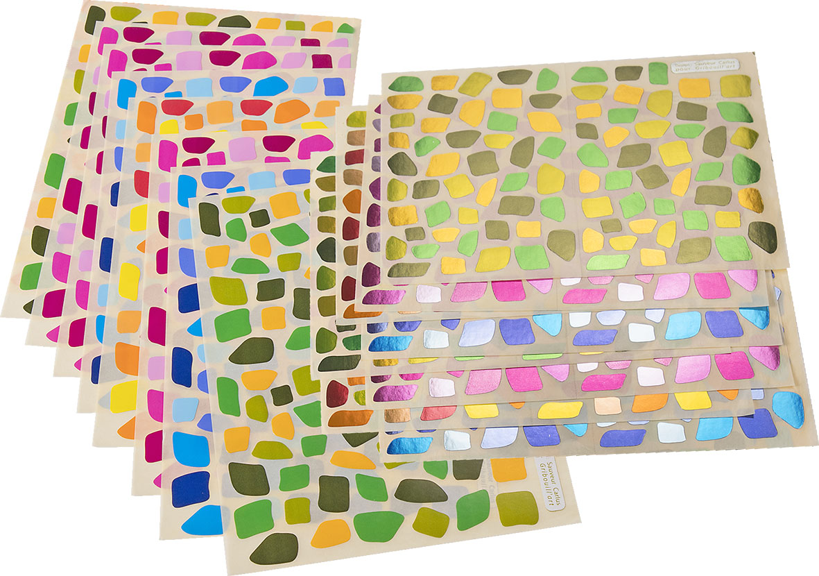 Aufkleber Mosaik
