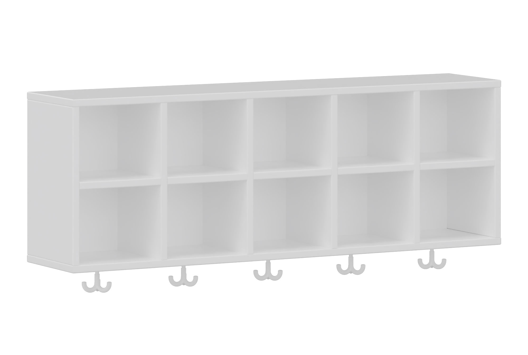 hej Hängegarderobe M mit 23 cm Fachbreite, 5 Doppelfächer