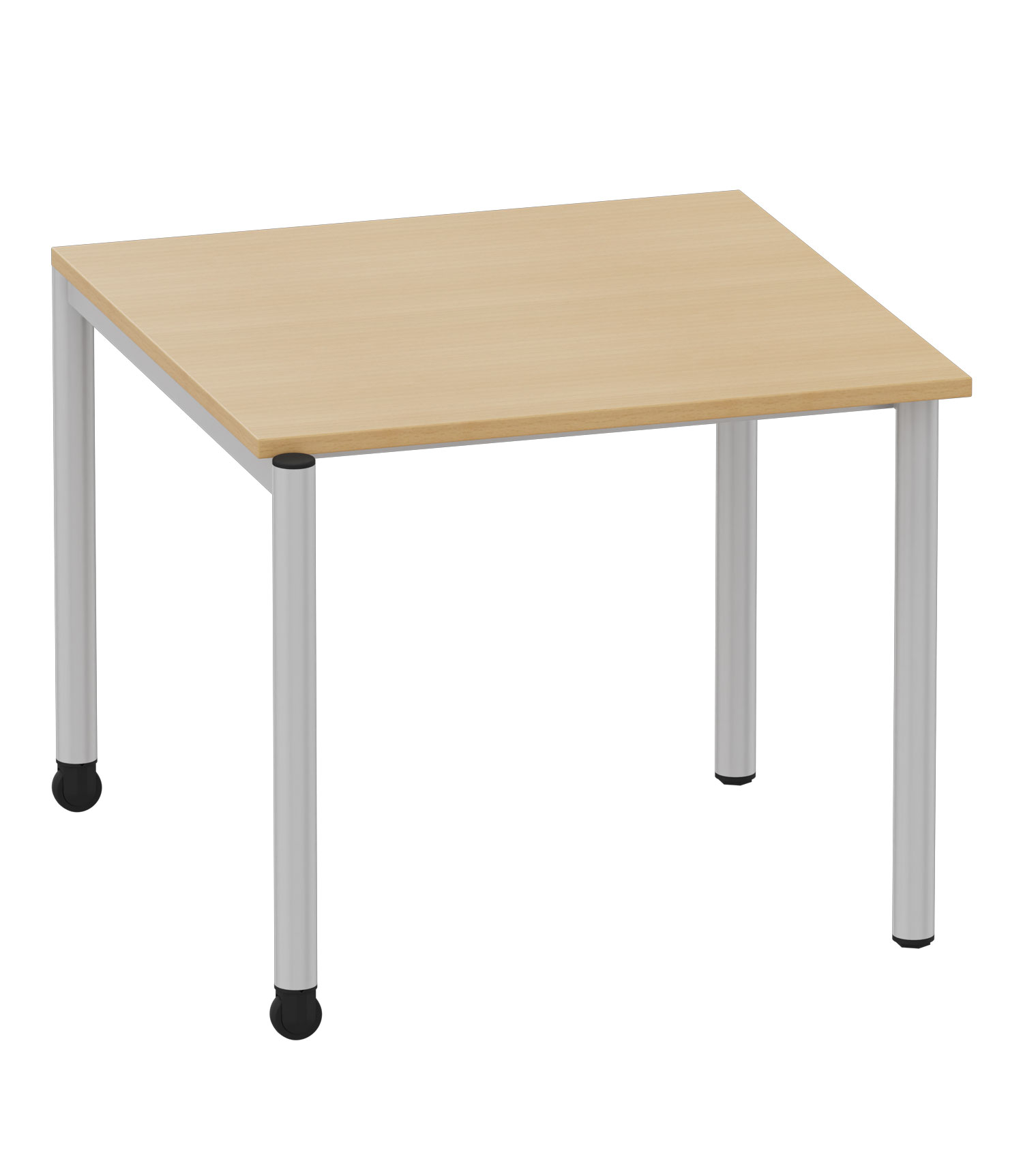 Einzeltisch Romy fahrbar Buche Dekor Einzeltisch Romy fahrbar Buche Dekor