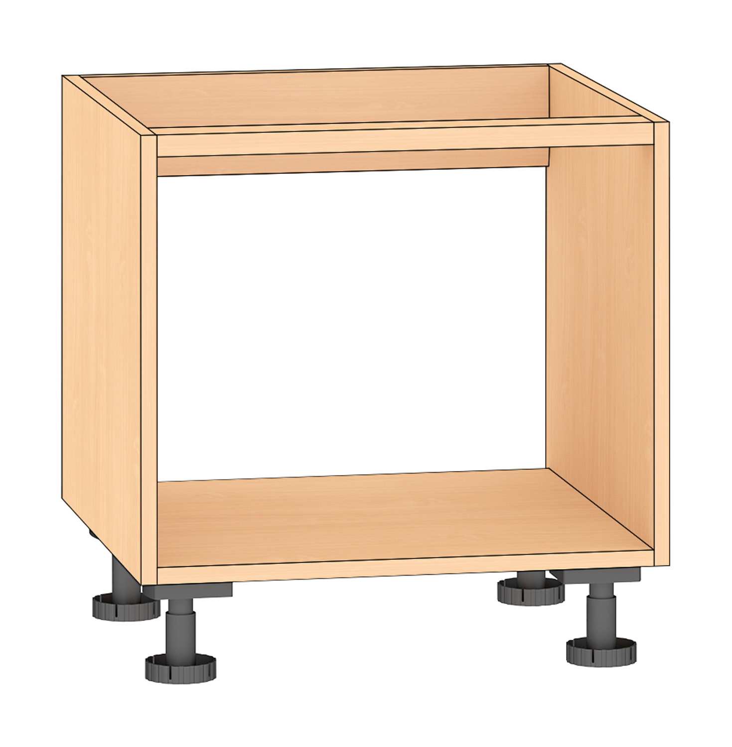 Backofenschrank Buche