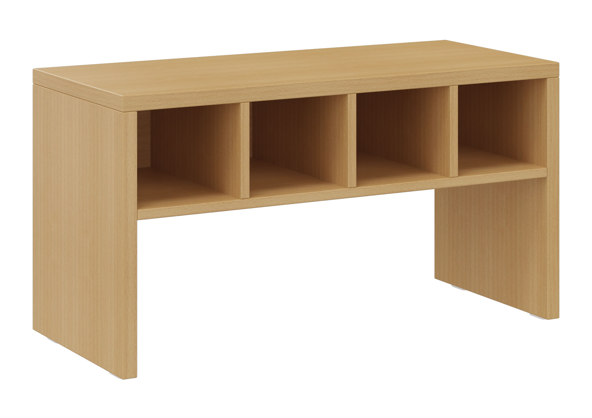hej Garderobenbank T mit Fächern Höhe 43 cm, Breite 80 cm, weiß Dekor