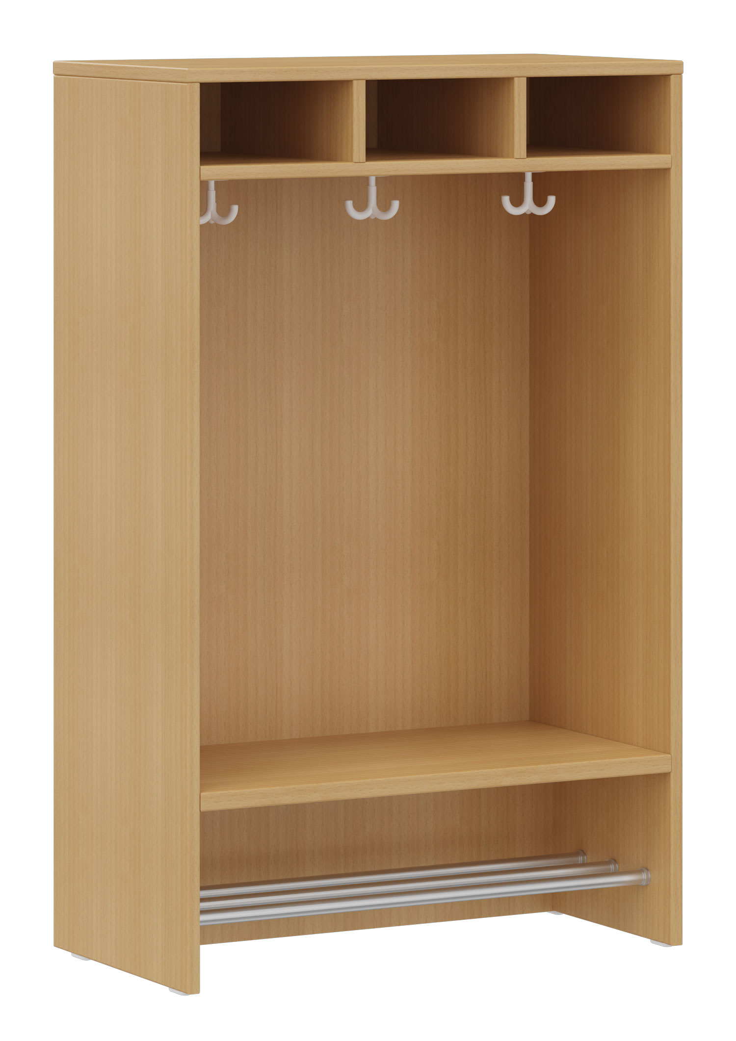 hej Regalgarderobe A mit 22,6 cm Fachbreite Größe 1, 3 Schrankfächer hej Regalgarderobe A mit 22,6 cm Fachbreite Größe 1, 3 Schrankfächer