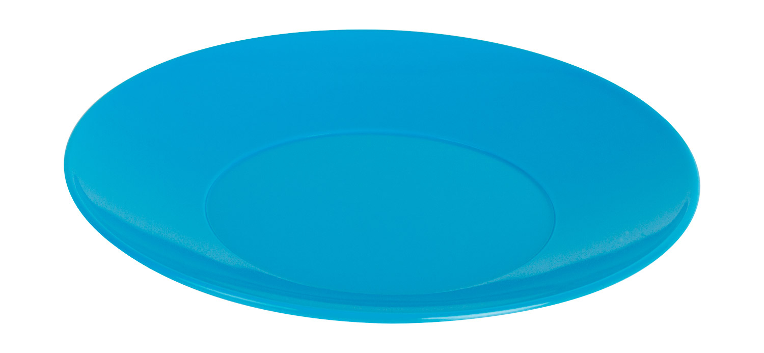 Untertassen hellblau