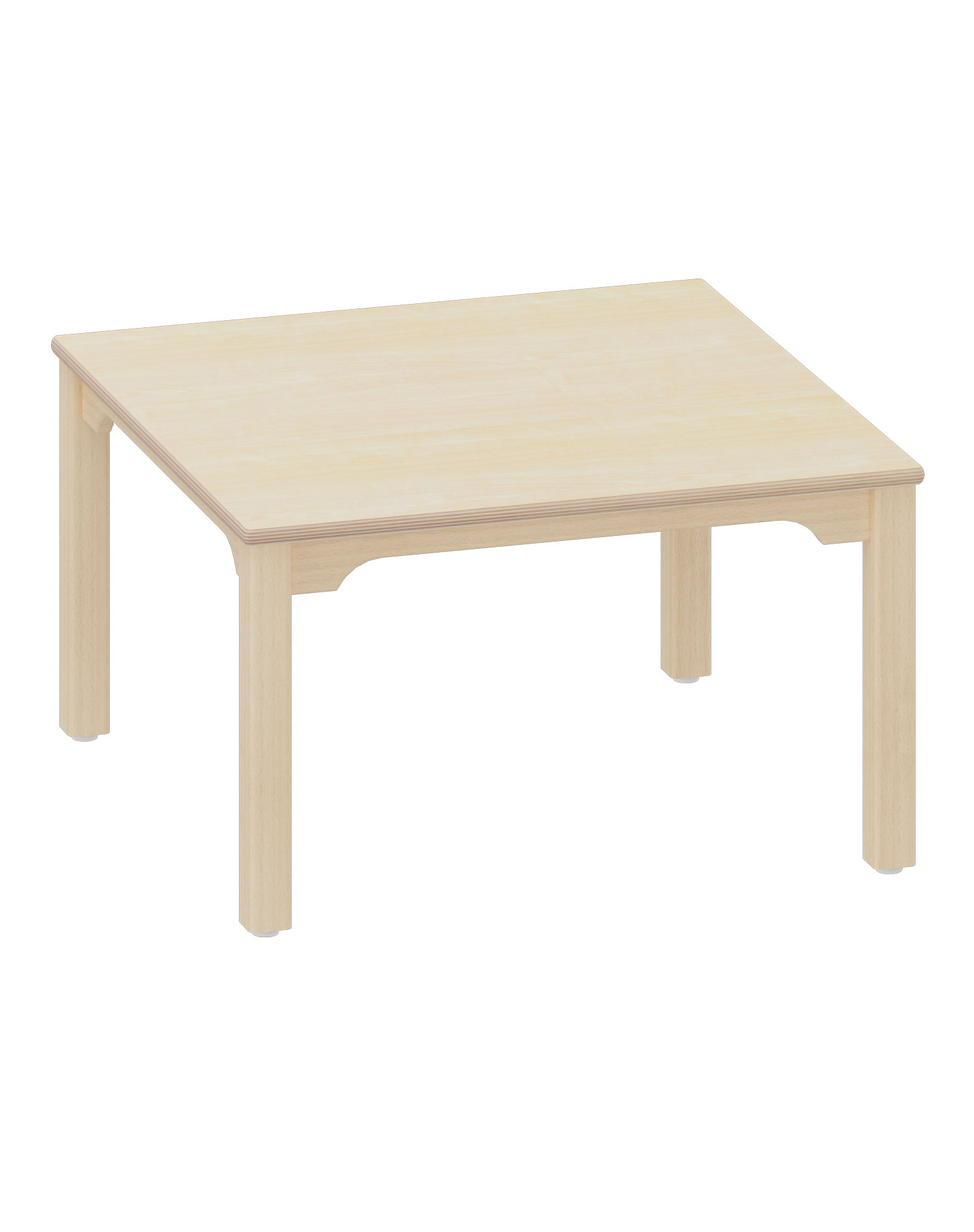 Quadrattisch 80 x 80 cm Krippe