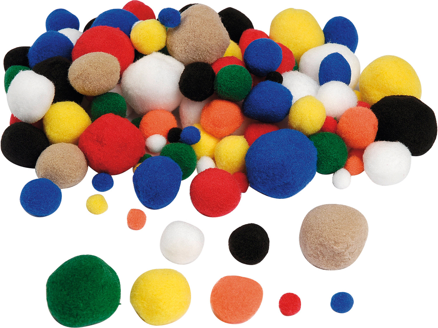 Pompons klein Pompons klein