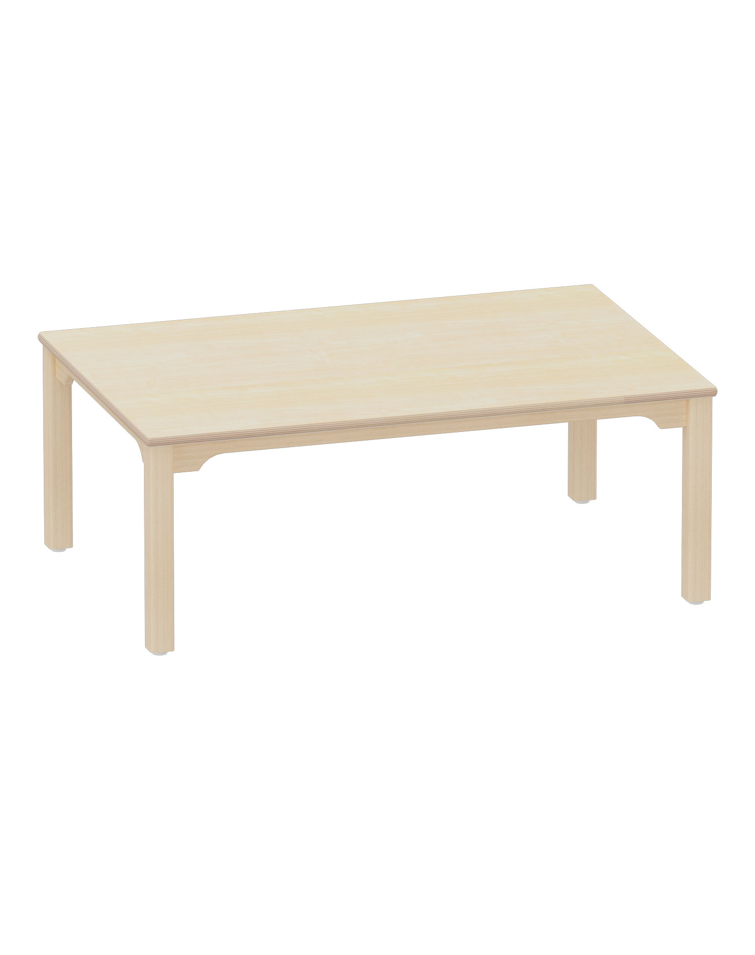 Rechtecktisch 120 x 80 cm Krippe