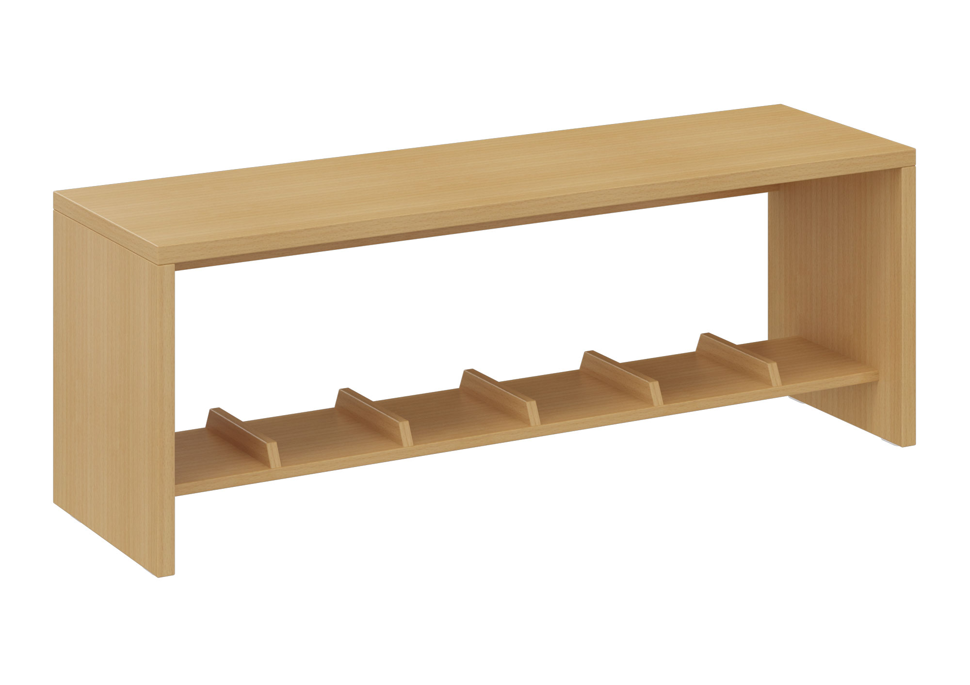 hej Garderobenbank R mit Ablage Größe 5, Breite 119,6 cm