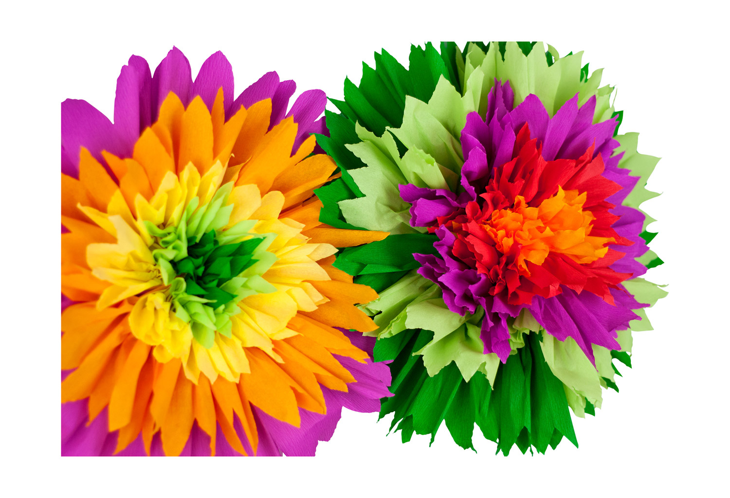 Krepppapier Set