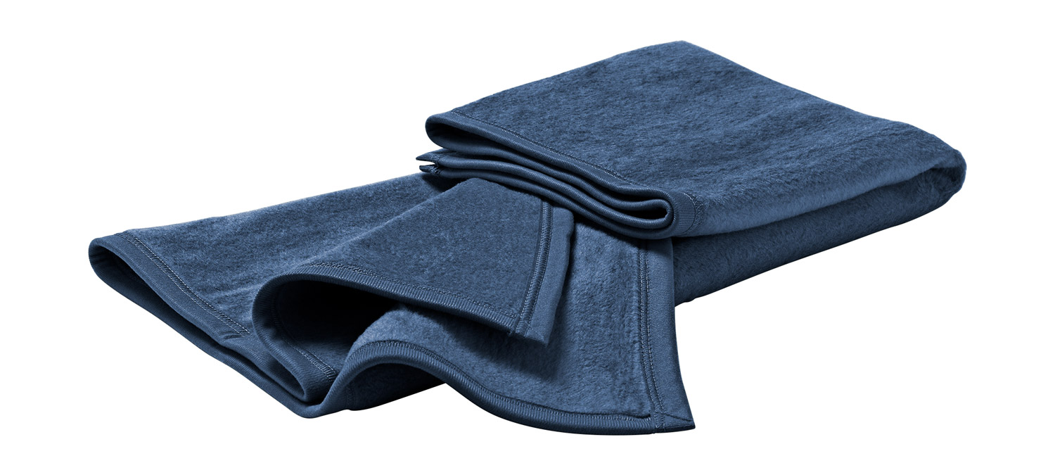 Kinderdecke in zwei Größen 75 x 100 cm, blau Kinderdecke in zwei Größen 75 x 100 cm, blau