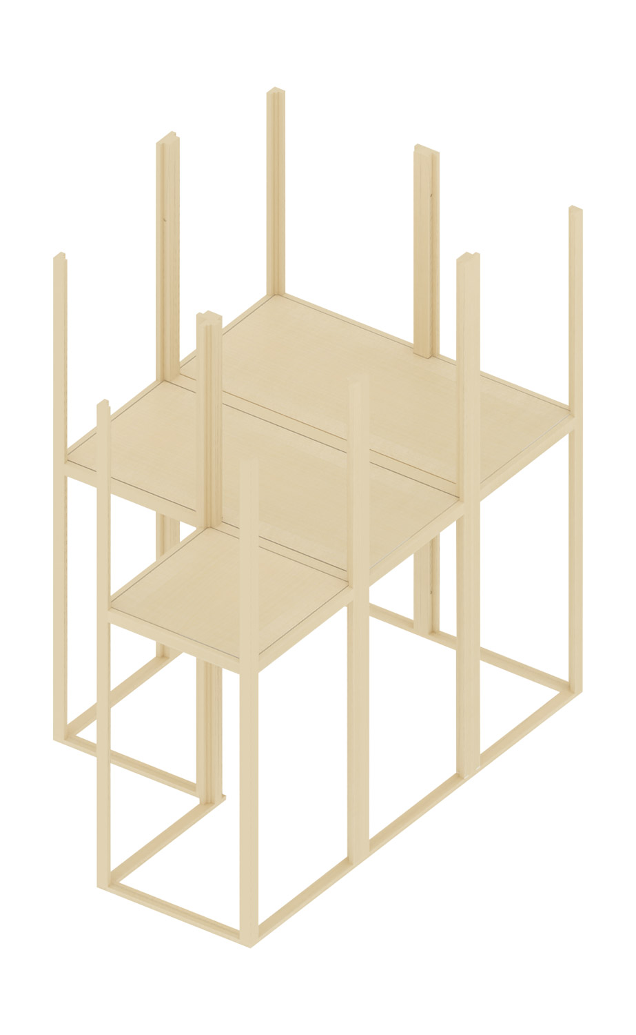 Gerüst "Grundelement mit Giebel" hoch Gerüst "Grundelement mit Giebel" hoch