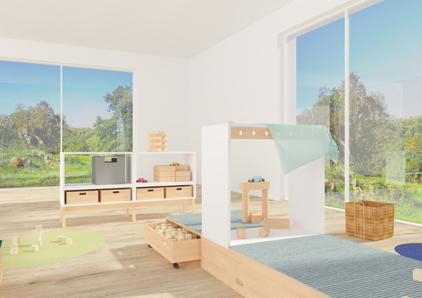 RaumTalente Bauraum RaumTalente Einrichtungsbeispiel Bauen