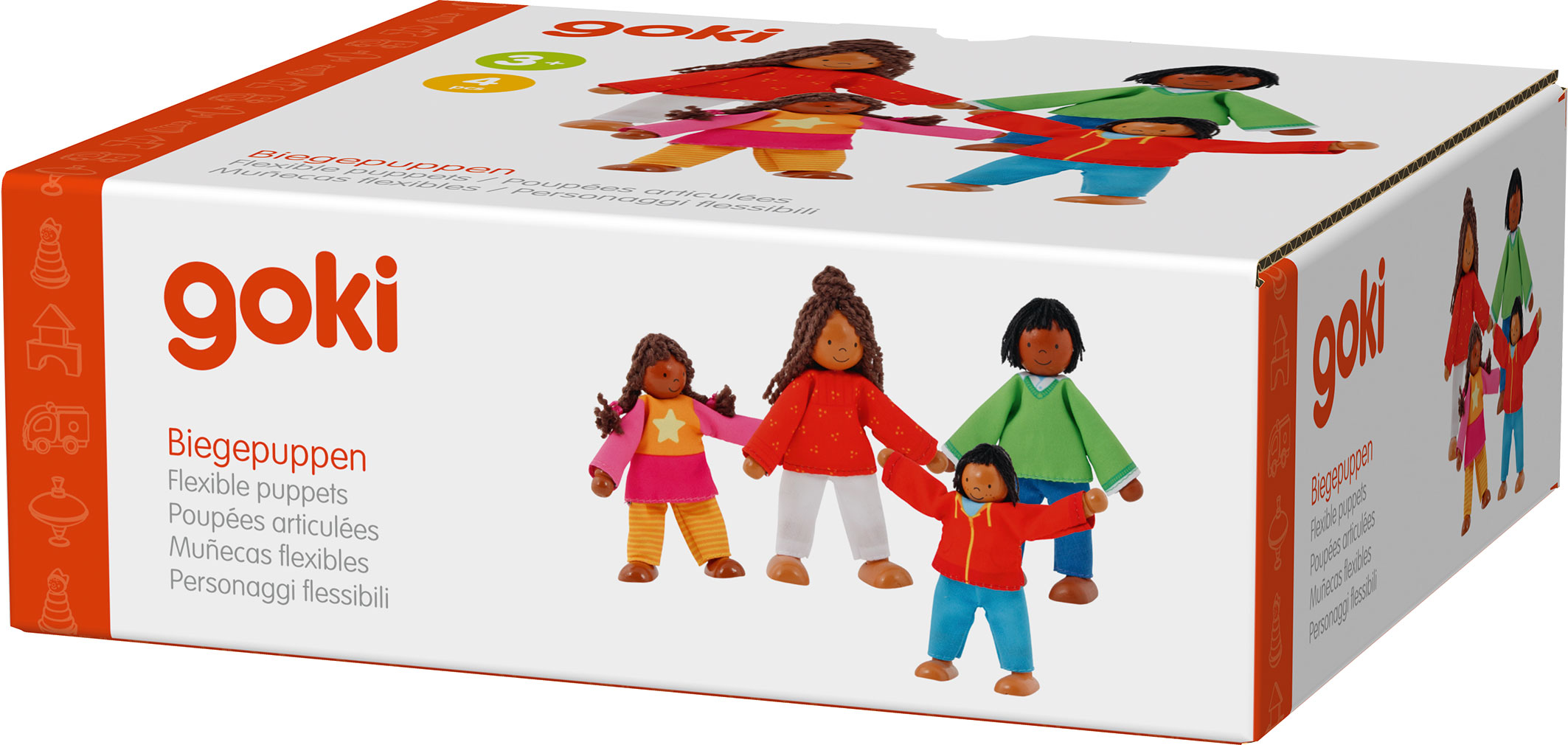 Biegepuppen Moderne Familie 2