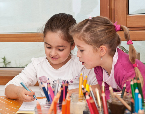 Malfarben Kinder malen