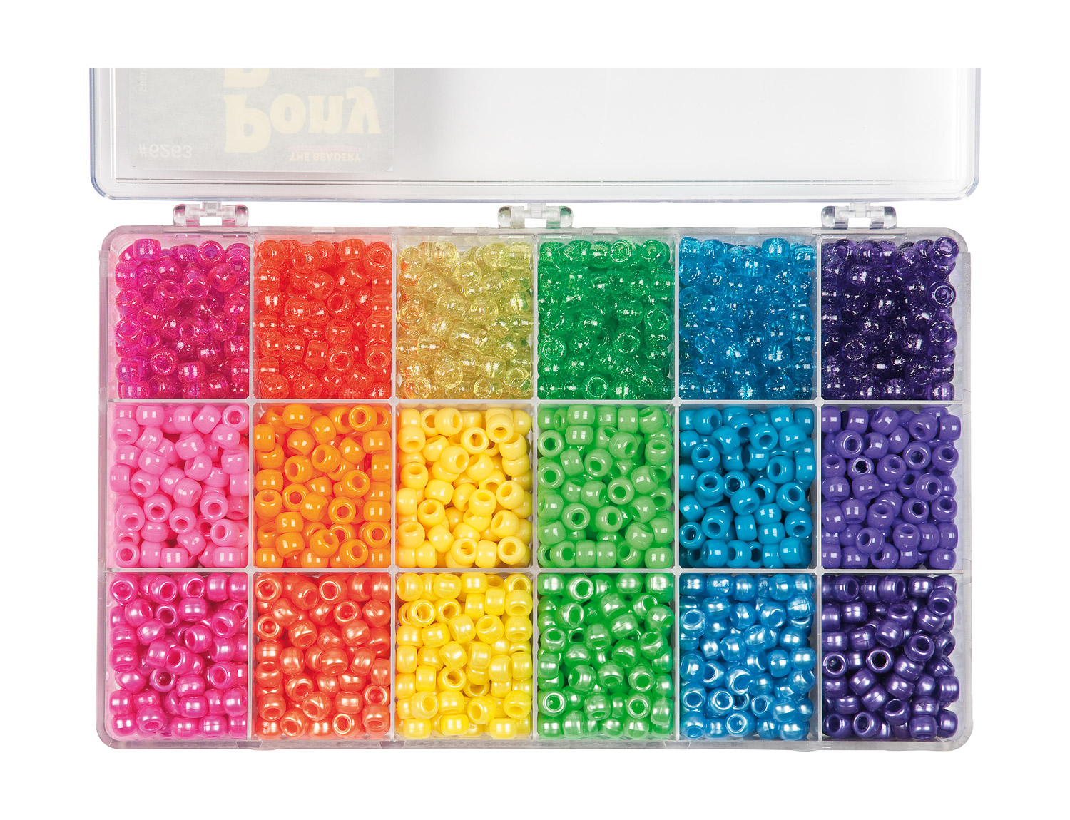 Perlensortiment Regenbogenglanz