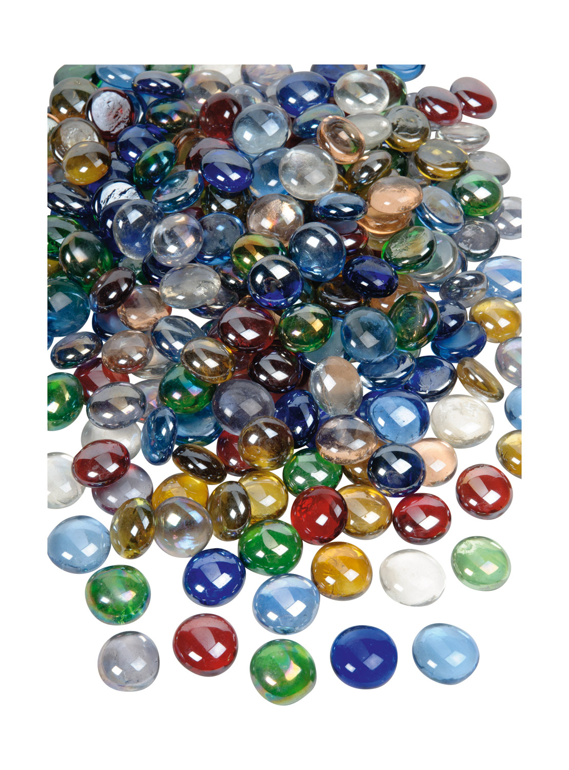 Glas Nuggets irisierend Glas Nuggets irisierend