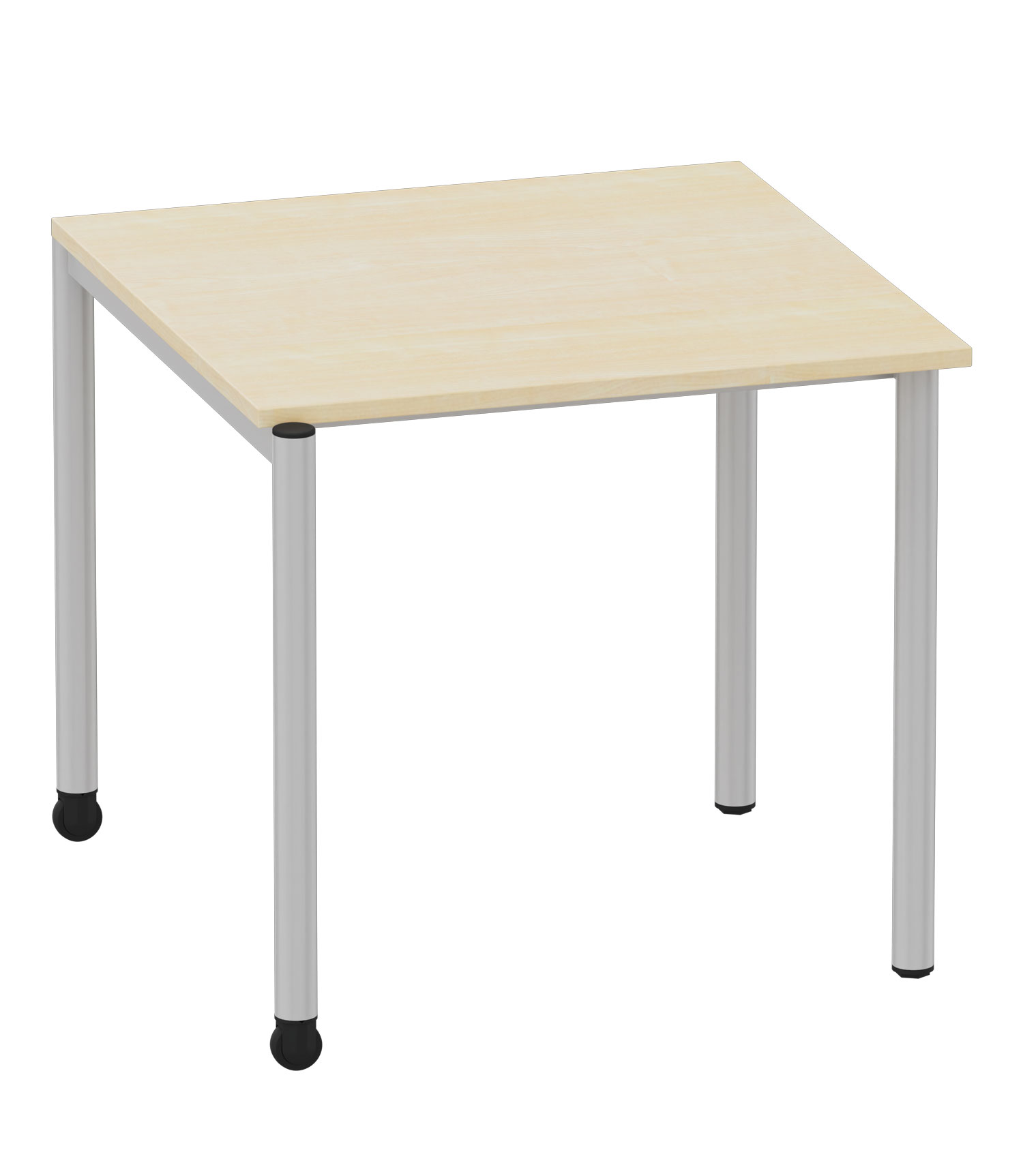 Einzeltisch Romy fahrbar Ahorn Dekor