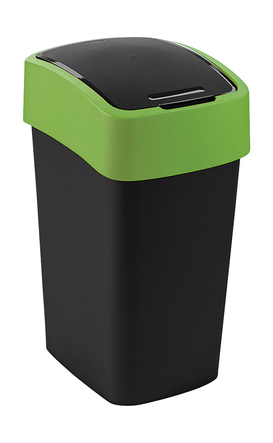 Abfallbehälter schwarz/grün