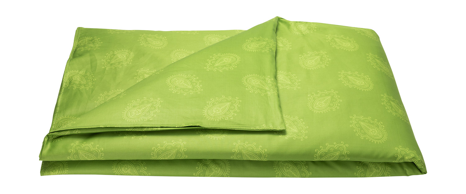 Bettwäsche Harmony Deckenbezug grün 100 x 150 cm