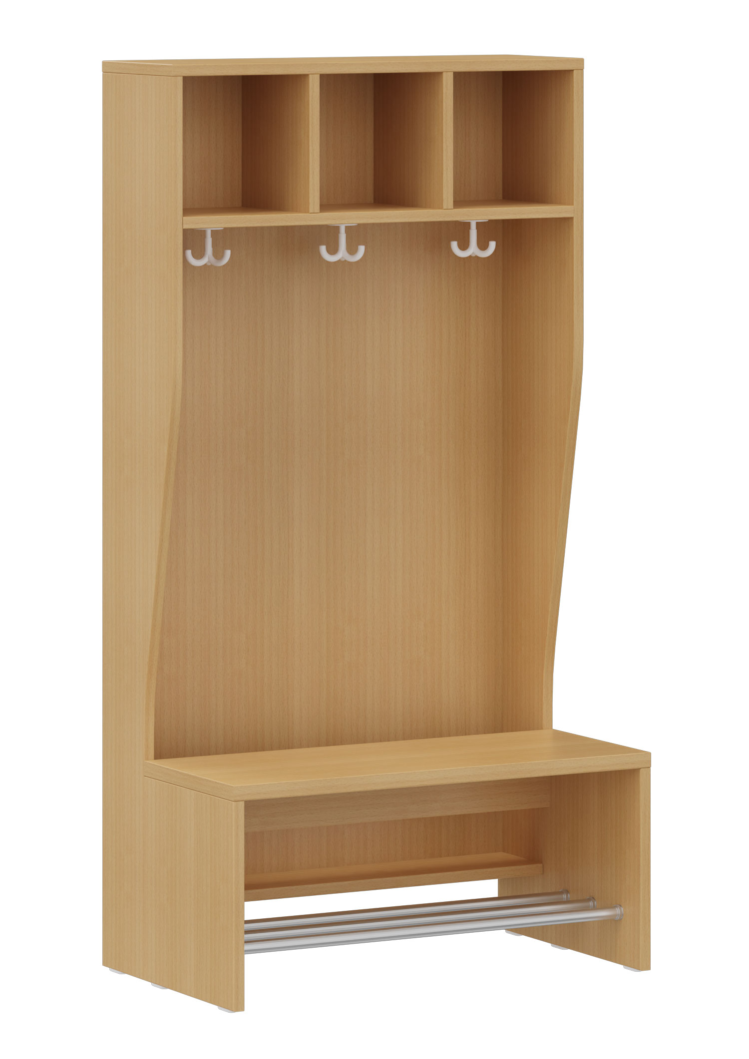 hej Garderobe C mit 22,6 cm Fachbreite Größe 3
