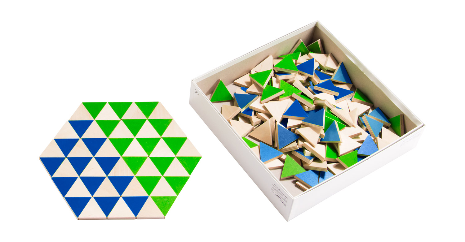 GMGM Dreiecke grün blau natur GMGM Dreiecke grün blau natur