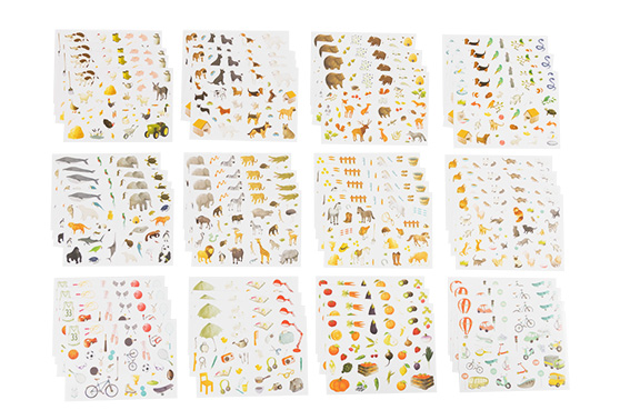 Sticker Sortiment Maxi Pack