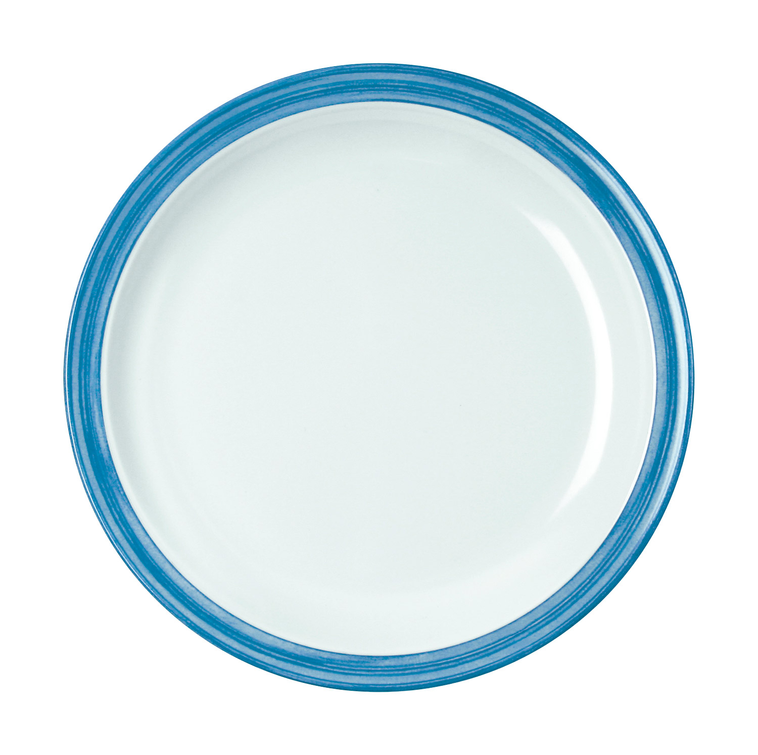 Melamin Speiseteller blau
