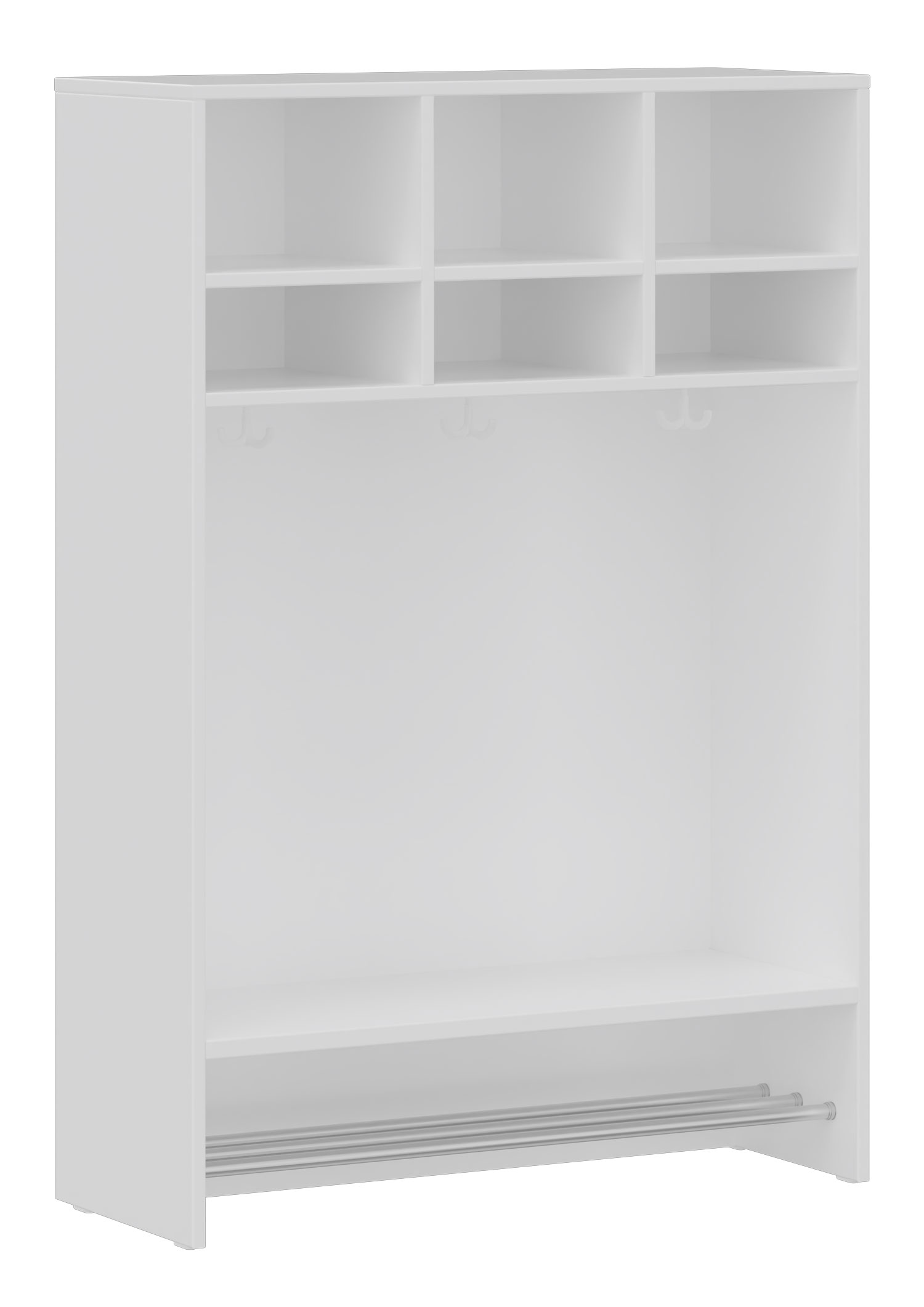 hej Regalgarderobe A mit 30,8 cm Fachbreite Größe 1, 3 Schrankfächer hej Regalgarderobe A mit 30,8 cm Fachbreite Größe 1, 3 Schrankfächer