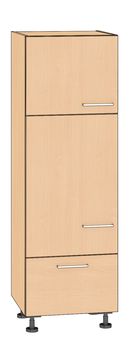 Hochschrank für Kühlschrank, Breite 60 cm