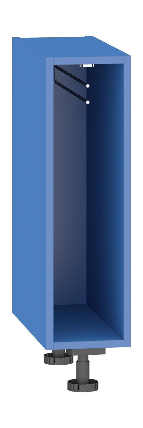 Handtuchregal blau