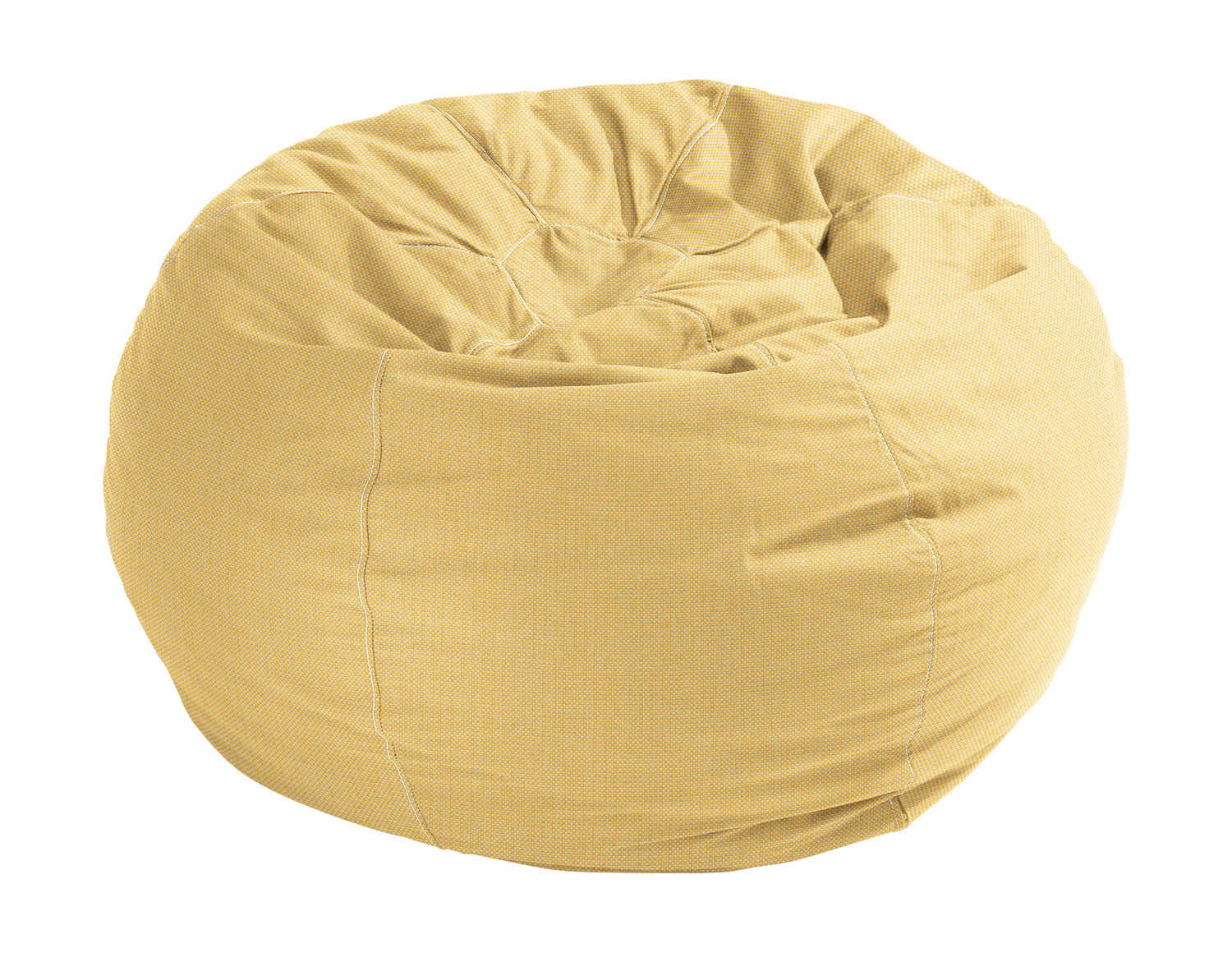 Großes Kuschelkissen Riol gelb