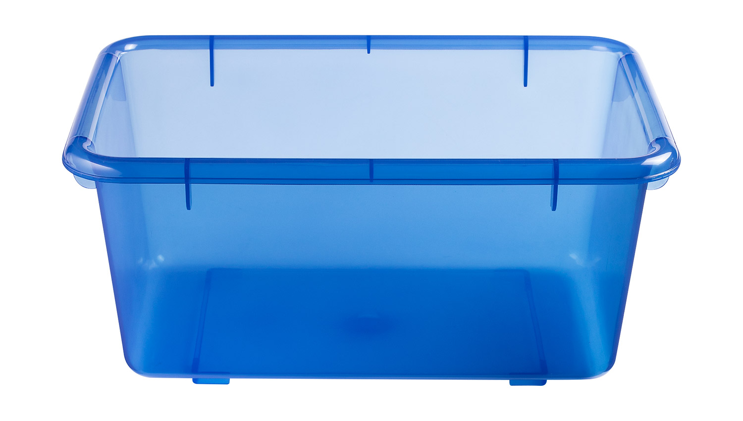 Kunststoffkasten blau