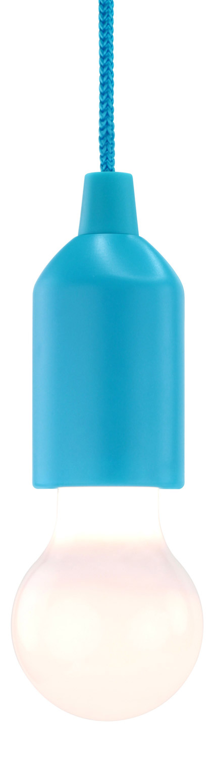 LED Taschenlampe Pull-Light blau