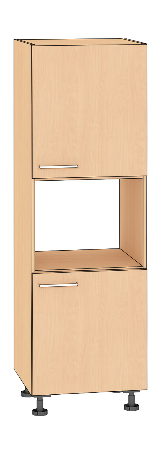 Hochschrank für Mikrowelle/Backofen, Breite 60 cm