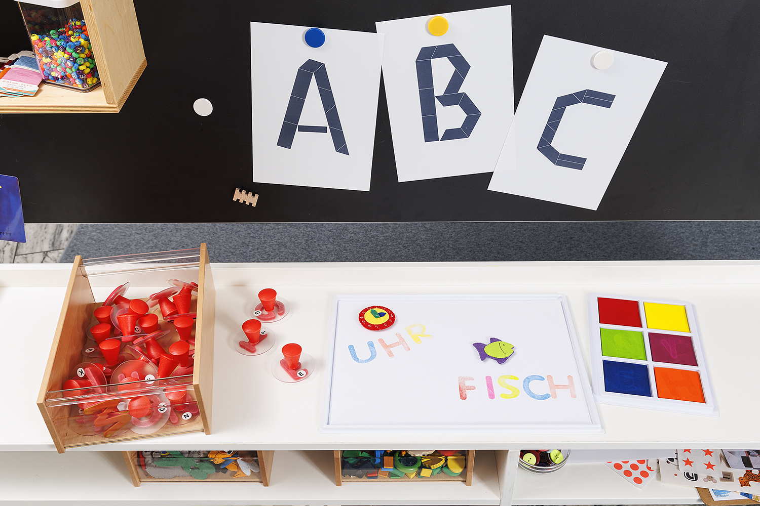 Schreibwerkstattbundle Buchstaben stempeln Schreibwerkstattbundle Buchstaben stempeln