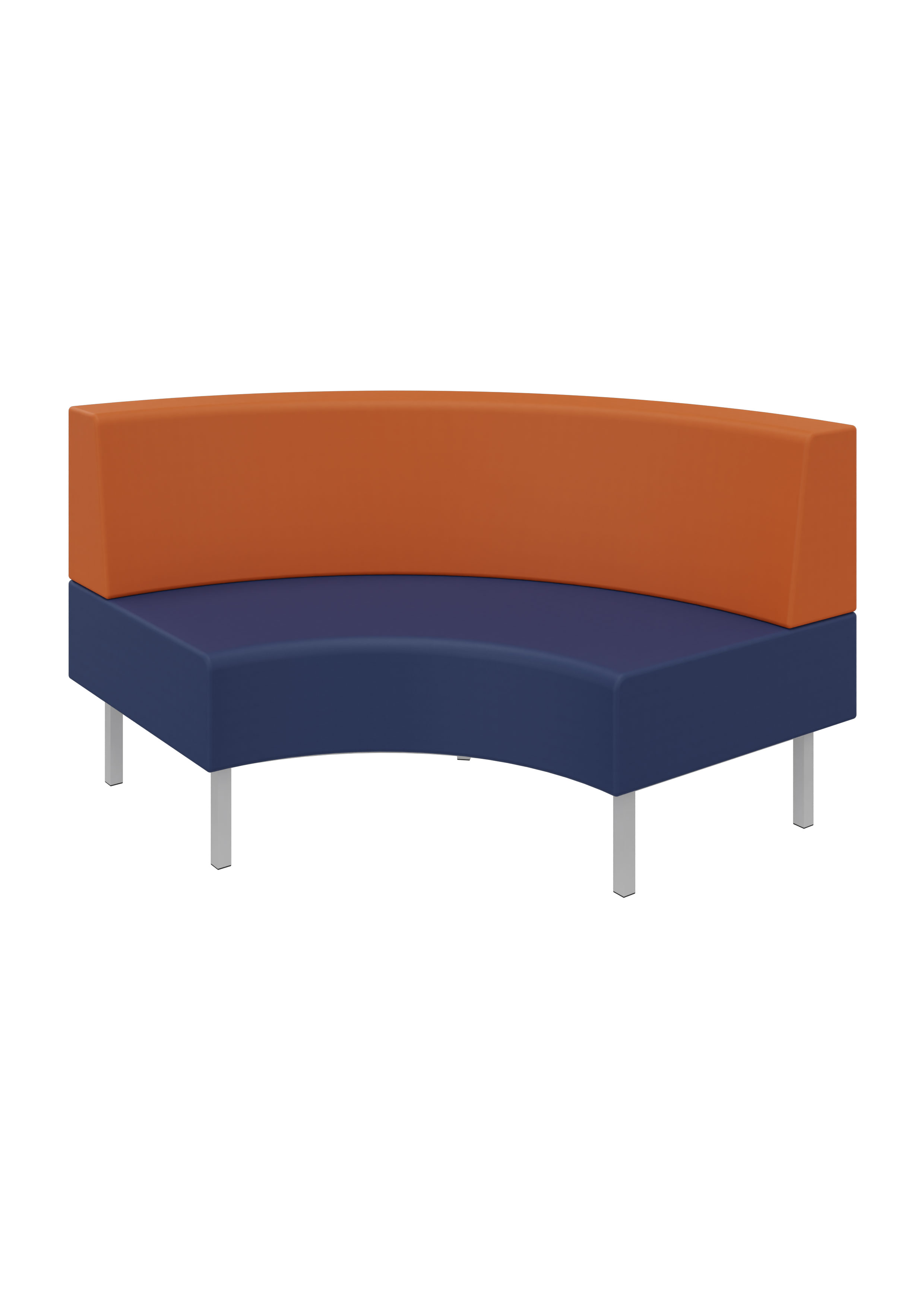 Litti Inneneckelement SOFTSKIN dunkelblau / orange