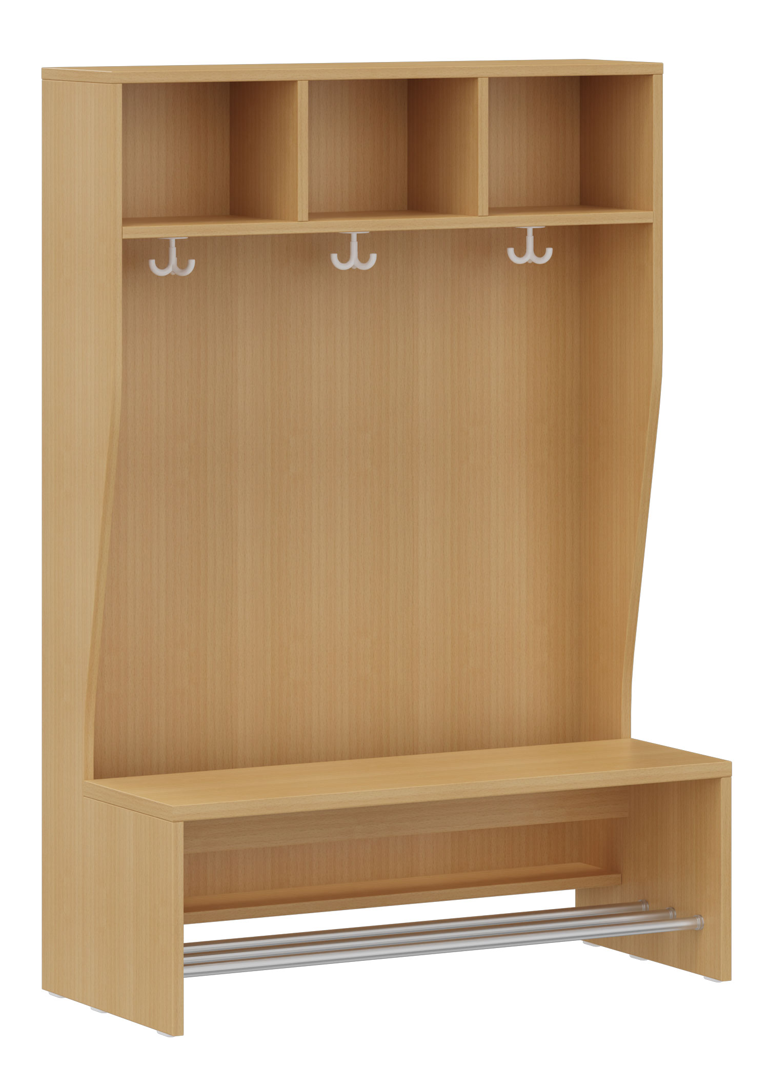 hej Garderobe C mit 30,8 cm Fachbreite Größe 3