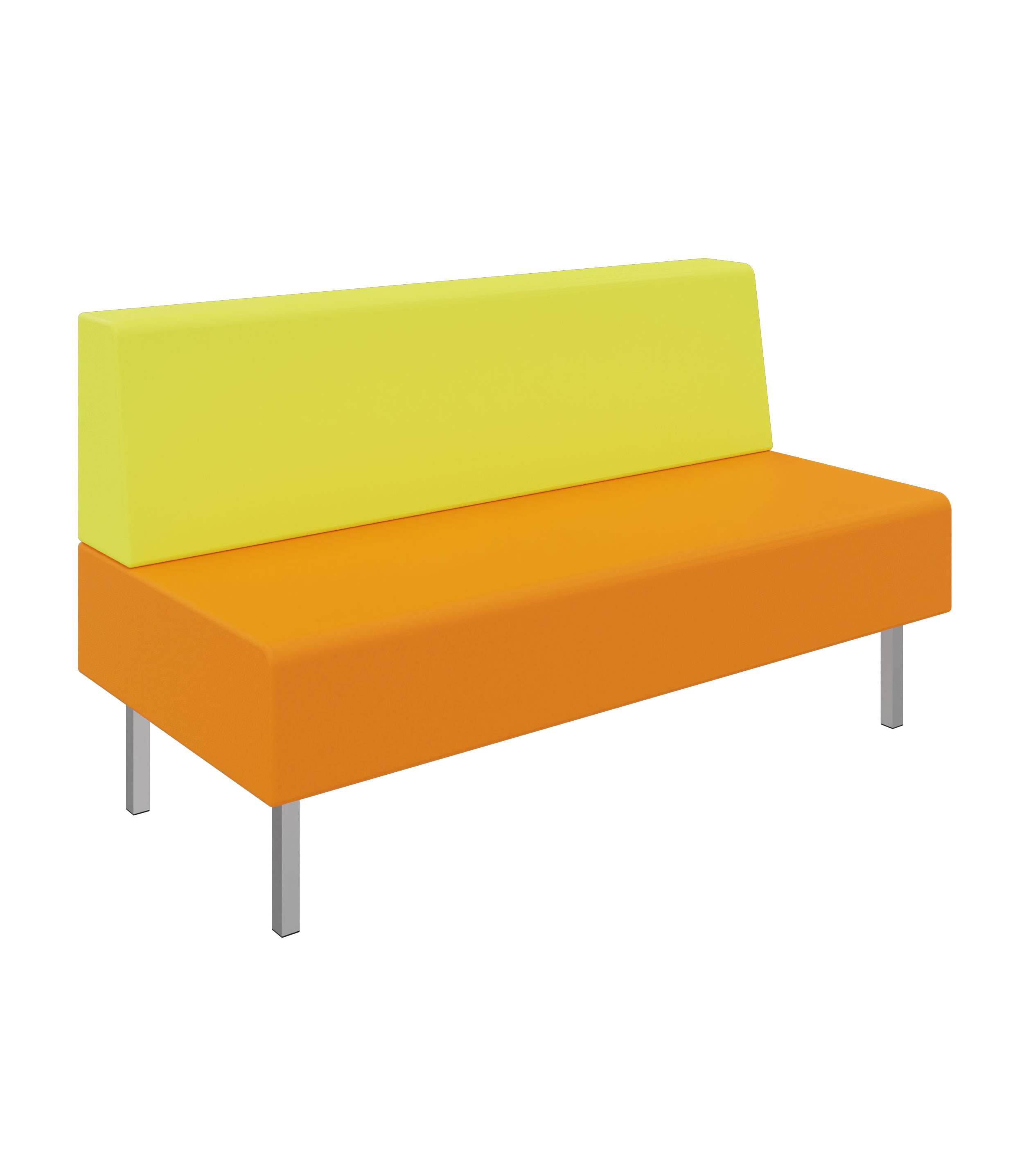 Litti Gerades Element SOFTSKIN orange / hellgrün