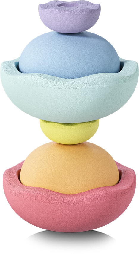 Stapelstein® Inside Rainbow Pastell