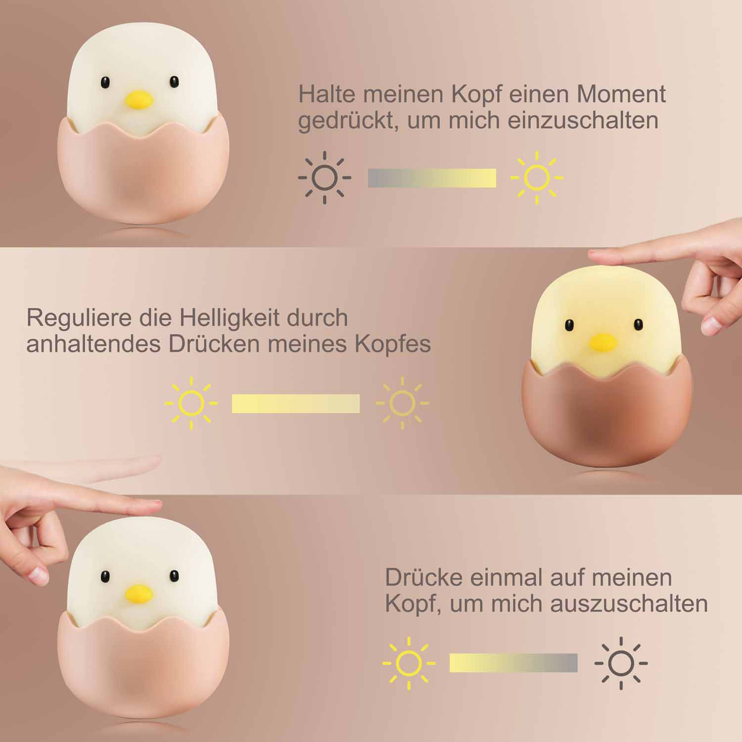 Nachtlicht Küken